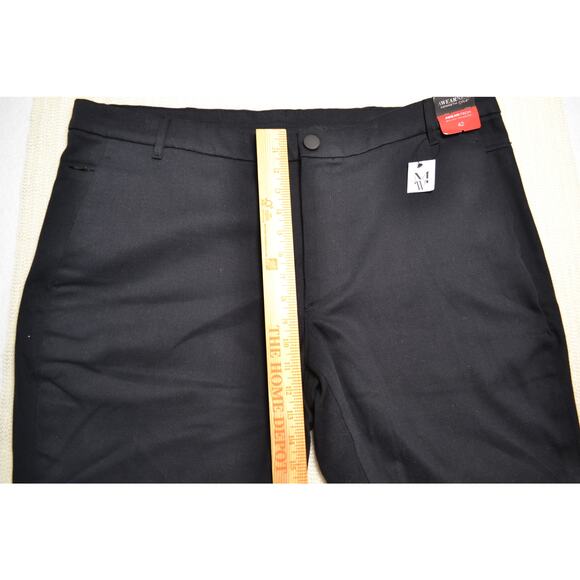 Kenneth Cole Awearness Men's Black Flat Front Tailored Shorts Performance 42 - Picture 7 of 9